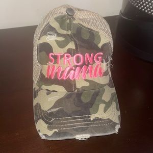 Strong mama hat